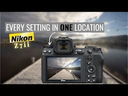 How To Simplify Your Nikon Z7ii Landscape Photography Settings (One Button Preset)