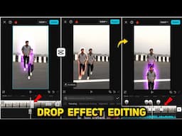 Trending Video Editing Object Drop Effect Capcut | Capcut Video Editing Tutorial | video editing