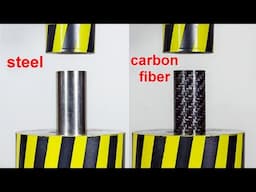 HYDRAULIC PRESS VS OBJECTS MADE OF DURABLE MATERIALS