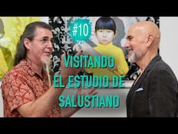 ¿QUIRÓFANO o ESTUDIO DE PINTURA? Visito a SALUSTIANO en su TALLER