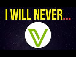 VECHAIN: I WILL NEVER BE SELLING ALL...HERE'S WHY! | VeChain VET Price Prediction