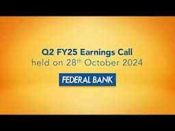 Q2 FY25 Earnings Call held on 28th October 2024