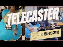 FENDER CUSTOM SHOP 61 TELECASTER CUSTOM HEAVY RELIC- MONSTER TELECASTER!