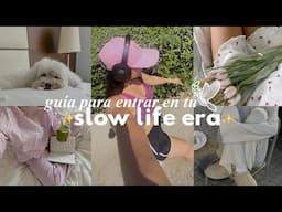 8 hábitos para entrar en tu 🕊️ slow life era 🕊️| Nancy Loaiza