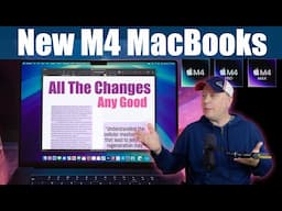 New M4 MacBook Pros with M4, M4 Pro, M4 Max - All The Changes - Any Good?