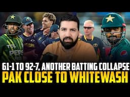 Pakistan 117/10, whitewash likely | 61/1 to 92/7, another collapse