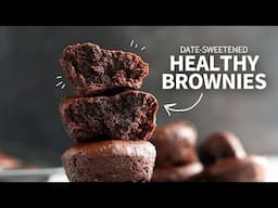 Healthy Brownies (No Flour & Date-Sweetened!)