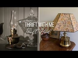 Thrift With Me | Vintage Home Decor Thrift Haul | Rachel G Thrifts