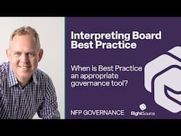 Interpreting Board Best Practice