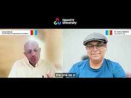 Anand Burji’s Learning Journey with OpenCV University