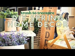 Spring 2024 DIY Tutorial Farmhouse Decor on a Budget | Iron Orchid Designs| Handmade Vintage Decor