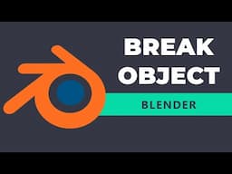 How to make object fall and break in Blender