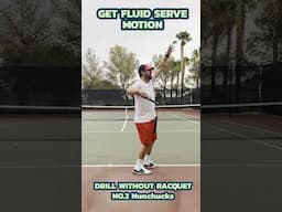 Improve Your Serve Motion #tennislesson #tennisserve