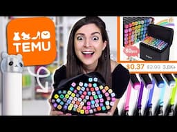 The ULTIMATE Temu Art Supplies Testing *So Cheap!*