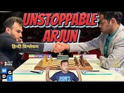 Arjun Vs Amin ! What a  Game !! अर्जुन के Calculation अर्जुन ही जाने ! Carlsen ज्यादा दूर नहीं !