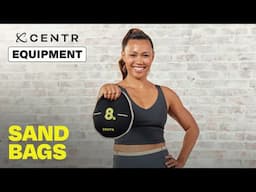 Centr fitness equipment demo: Sand Bags