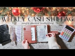 Cash Stuffing £140 as a Single Mum | Weekly Budgeting with Cash Envelopes to Save Money | UK