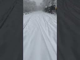 DAY ONE OF THE SKI SEASON! Oct. 14, 2024 in NEW YORK!! Skiing the Whiteface toll road #skiing