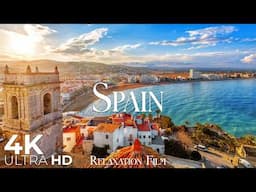 Spain 4K - Europe Scenic Relaxation Film with Peaceful Music - Video Ultra HD