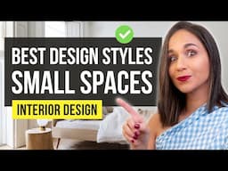 ✅ TOP 4 BEST STYLES for SMALL SPACES | Interior Design Ideas & Home Decor for Small Spaces