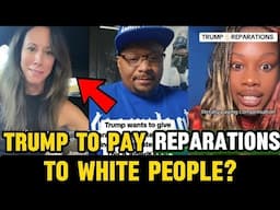 Trump Wants Reparations For "White Victims" Of DEI #africanamerican #africandiaspora #us