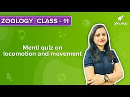 Menti quiz on locomotion and movement