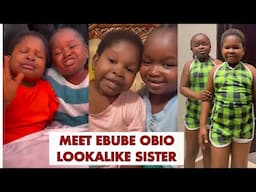 Actress Ebube Obio Shock Everyone as She Introduce Her Lookalike Sister to Nollywood