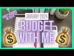 JANUARY 2024 BUDGET WITH ME | BUDGET BY PAYCHECK | ZERO BASED BUDGET | #budgetwithme