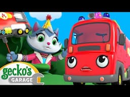 Birthday Baby Fire Truck! 🎂 | Gecko's Garage | Trucks For Children | Cartoons For Kids