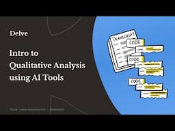 Intro to Qualitative Data Analysis using AI Tools