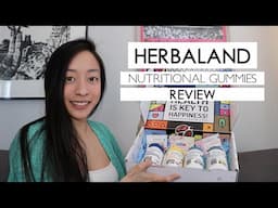 REVIEW | Herbaland Gummies (Multivitamin, Vegan D3 & B12, Sleep Plus, Calm)