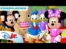 Minnie Mouse Full Episodes 🎀 | Mickey Mouse Clubhouse 4 Full Episodes | 1 Hour | @disneyjr