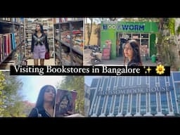 Mini Vlog :Visiting Famous Bookstores in Bangalore ll Saumya's Bookstation