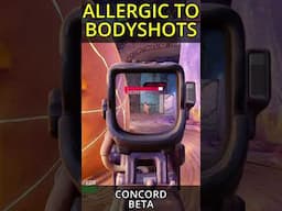 Allergic to bodyshots in the Concord beta test #aim #gaming #fps #concord