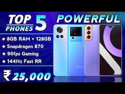 Top 5 Powerful Phones Under 25000 in May 2023 | Best Gaming Smartphone Under 25000 in 2023