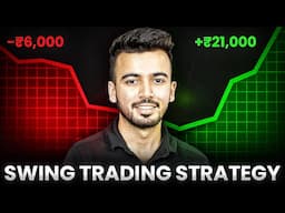 1 Trade में 90% Return बनाने वाली Swing Strategy 😱 Live Proof 🔥 In Hindi | Harsh Bhagat