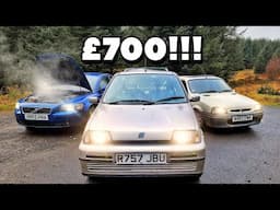 First Cars for Less Than £700 - Is it EVEN Possible?