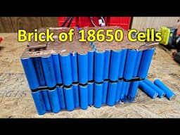 Brick of 18650! DynoEurope 12V 120Ah LiFePO4 Battery Teardown