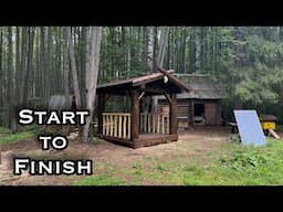 2 MONTHS FROM START TO FINISH in 30 min. Building a Powerful WILD STYLE  Gazebo. ASMR