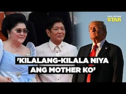 Trump at Imelda, mabuting magkaibigan ayon kay Marcos