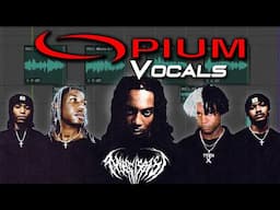 Recording OPIUM Style Vocals LIVE in Pro Tools! (Playboi Carti, Ken Carson, Destroy Lonely)