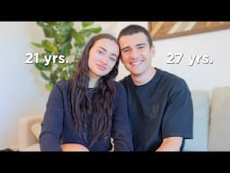 Does Our Age Gap Affect Us? Marriage? Babies? (1yr Anniversary Q&A!)