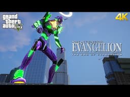 GTA 5 - Evangelion Destroyed Los Santos City 4K