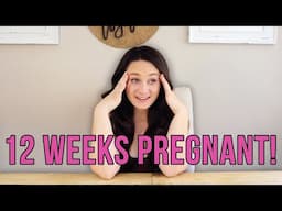 12 WEEK BUMPDATE! - KIDNEY STONES AND SPOTTING!