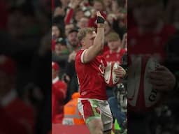 Blair Murray' First Wales Try vs Fiji | WRU TV