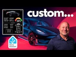 Custom Tesla Home Assistant Dashboard Card!