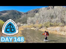 15 miles of river crossing and bushwack thru the Gila River | CDT Day 148