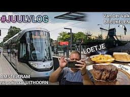 De AMSTELTRAM rijdt nu naar UITHOORN vlog | luxe overnachten Van der Valk BREUKELEN + Loetje REVIEW