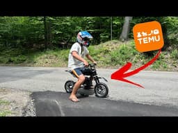 Temu Dirt Bike (off road & speed test)