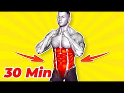 ➜ 30-MIN Flat Tummy Workout for Men - Shred Belly Fat